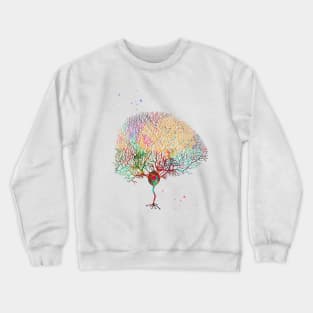 Purkinje Neuron Crewneck Sweatshirt